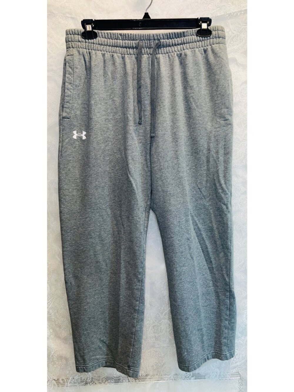 Under Armour Youth Gray Athletic Joggers With Pockets